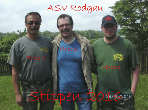 Ergebnis Stippfischen am 29. Mai 2016 Stippfischen 2016