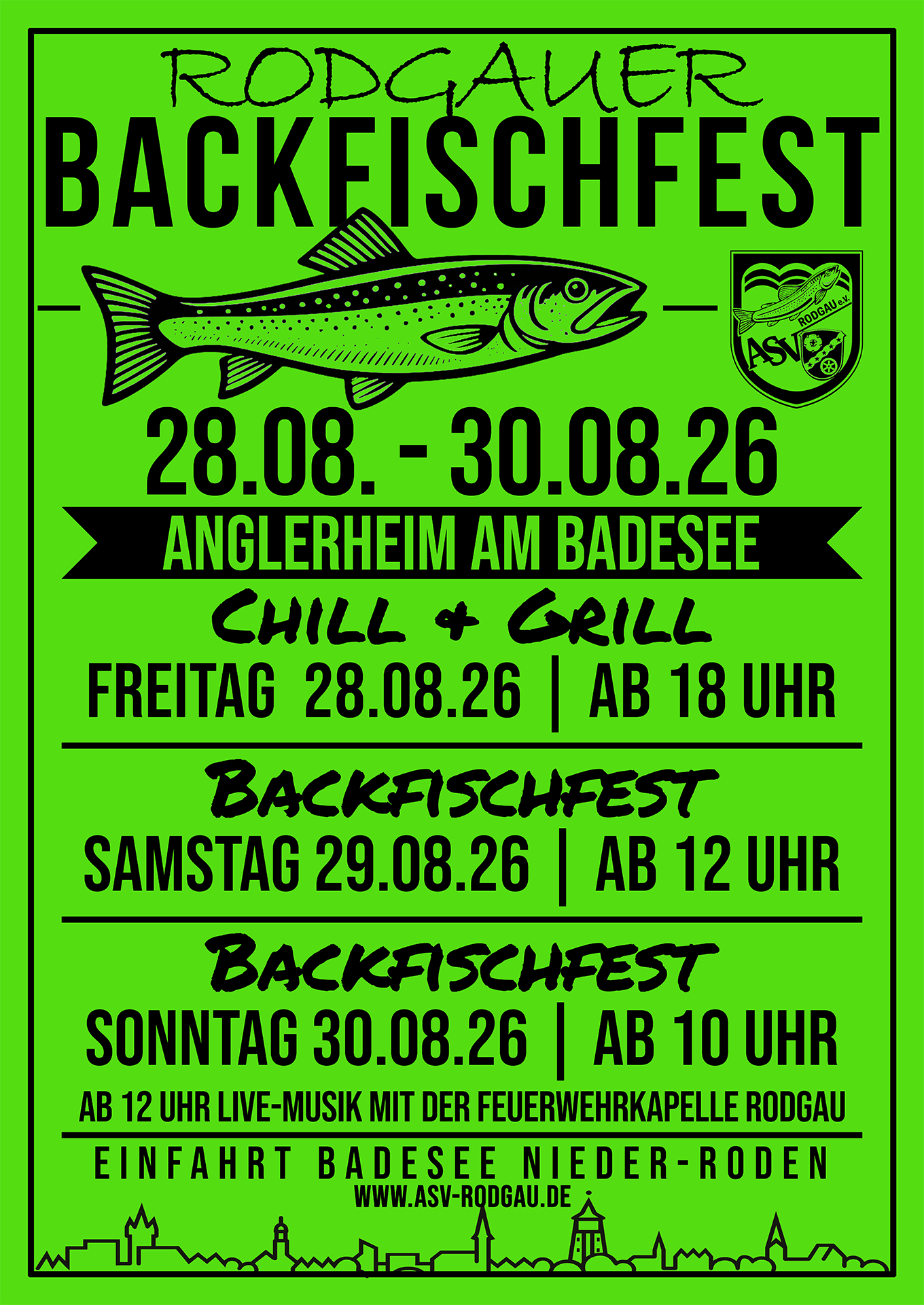 Backfischfest ASV Rodgau 2026